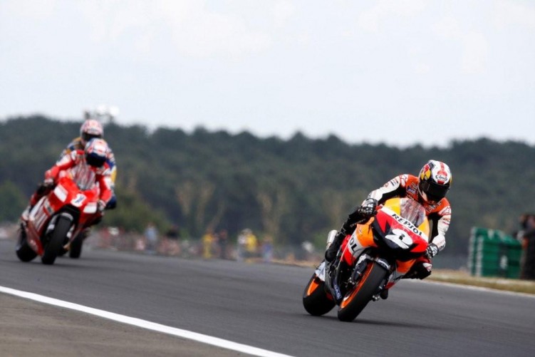 Pedrosa Stoner LE Mans